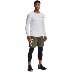 Men's Under Armour Woven Embossed Shorts Red White 12 Men's Under Armour Woven Embossed Shorts Red White -Under Armour SHOP unnamed file 4414