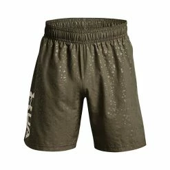 Men's Under Armour Woven Embossed Shorts Red White 16 Men's Under Armour Woven Embossed Shorts Red White -Under Armour SHOP unnamed file 4418
