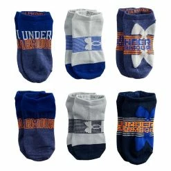 Boys Under Armour 6-Pack Essential Lite No-Show Socks Halo Gray 26 Boys Under Armour 6-Pack Essential Lite No-Show Socks Halo Gray -Under Armour SHOP unnamed file 4432