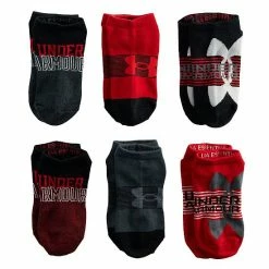 Boys Under Armour 6-Pack Essential Lite No-Show Socks Halo Gray 29 Boys Under Armour 6-Pack Essential Lite No-Show Socks Halo Gray -Under Armour SHOP unnamed file 4435