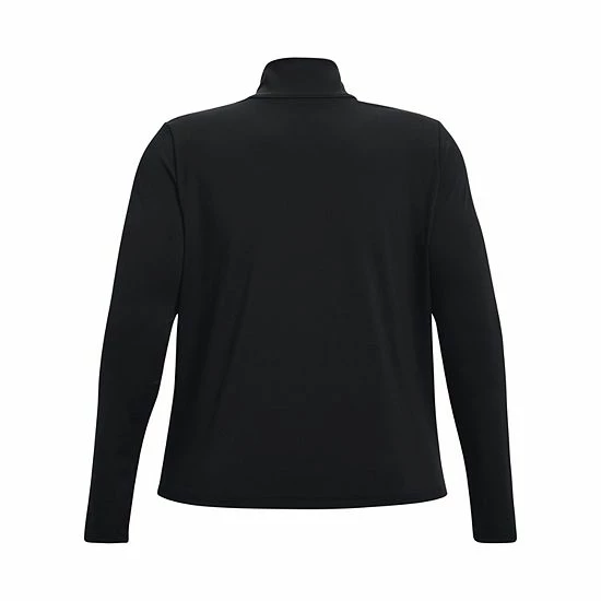 Plus Size Under Armour Motion Full-Zip Jacket Black 6 Plus Size Under Armour Motion Full-Zip Jacket Black - Image 6