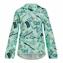 Girls 7-16 Under Armour Printed Fleece Hoodie Aqua Foam 9 Girls 7-16 Under Armour Printed Fleece Hoodie Aqua Foam -Under Armour SHOP unnamed file 4475
