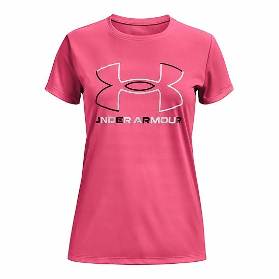 Girls 7-16 Under Armour Big Logo Tech Tee Black 5 Girls 7-16 Under Armour Big Logo Tech Tee Black - Image 5
