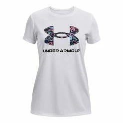 Girls 7-16 Under Armour Big Logo Tech Tee Black 18 Girls 7-16 Under Armour Big Logo Tech Tee Black -Under Armour SHOP unnamed file 4498