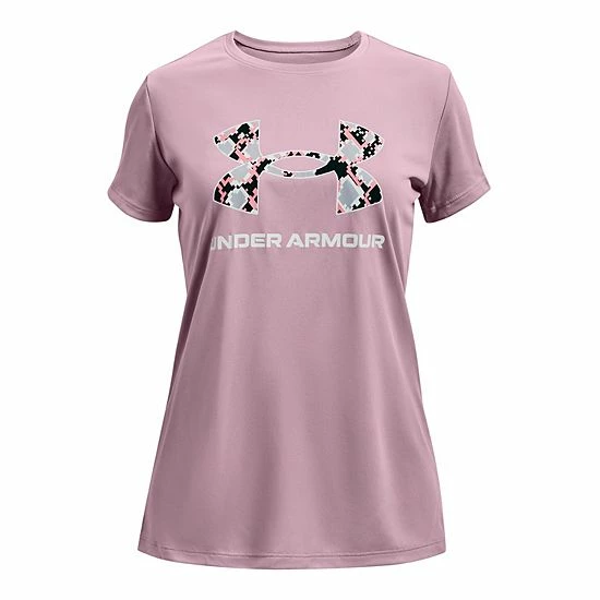 Girls 7-16 Under Armour Big Logo Tech Tee Black 8 Girls 7-16 Under Armour Big Logo Tech Tee Black - Image 8