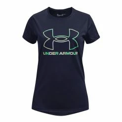 Girls 7-16 Under Armour Big Logo Tech Tee Black 22 Girls 7-16 Under Armour Big Logo Tech Tee Black -Under Armour SHOP unnamed file 4502