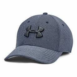 Men's Under Armour Heathered Blitzing Hat Pitch Gray -Under Armour SHOP unnamed file 4548