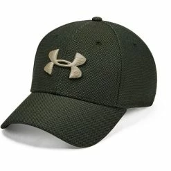 Men's Under Armour Heathered Blitzing Hat Pitch Gray -Under Armour SHOP unnamed file 4549