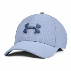Men's Under Armour Heathered Blitzing Hat Pitch Gray -Under Armour SHOP unnamed file 4551