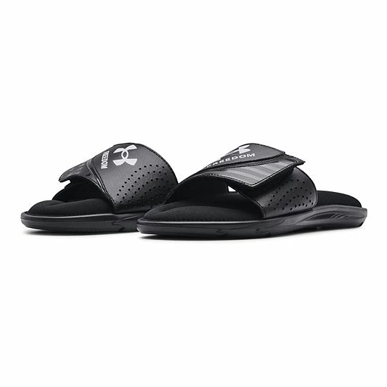 Under Armour Ignite Freedom Men's Slide Sandals Black 3 Under Armour Ignite Freedom Men's Slide Sandals Black - Image 3