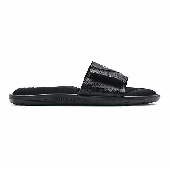 Under Armour Ignite Freedom Men's Slide Sandals Black 7 Under Armour Ignite Freedom Men's Slide Sandals Black - Image 7