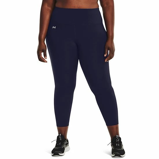 Plus Size Under Armour Motion Ankle Leggings Midnight Navy 8 Plus Size Under Armour Motion Ankle Leggings Midnight Navy - Image 8