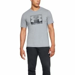 Big & Tall Under Armour Boxed Sportstyle Tee Blue
