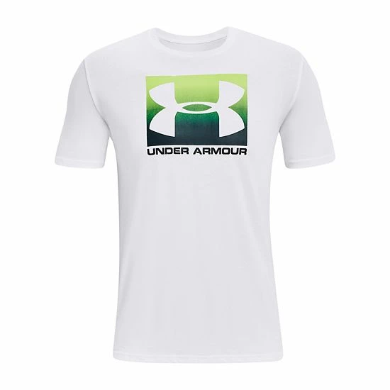 Big & Tall Under Armour Boxed Sportstyle Tee Blue 5 Big & Tall Under Armour Boxed Sportstyle Tee Blue - Image 5