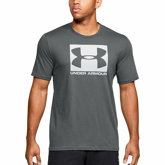 Big & Tall Under Armour Boxed Sportstyle Tee Blue 17 Big & Tall Under Armour Boxed Sportstyle Tee Blue - Image 17