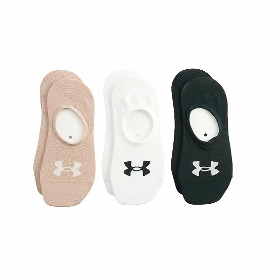 Women's Under Armour 3-pk. Ultra Low-Cut Liner Socks Pink Quartz 2 Women's Under Armour 3-pk. Ultra Low-Cut Liner Socks Pink Quartz - Image 2