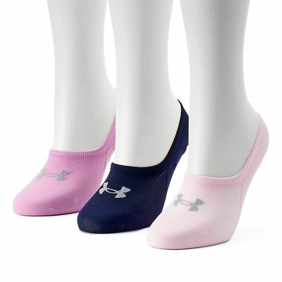 Women's Under Armour 3-pk. Ultra Low-Cut Liner Socks Pink Quartz 8 Women's Under Armour 3-pk. Ultra Low-Cut Liner Socks Pink Quartz - Image 8