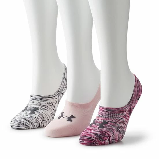 Women's Under Armour 3-pk. Ultra Low-Cut Liner Socks Pink Quartz 16 Women's Under Armour 3-pk. Ultra Low-Cut Liner Socks Pink Quartz - Image 16