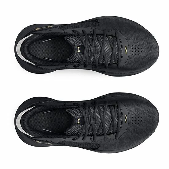 Under Armour Lockdown 6 Little Kids' Basketball Shoes Black Metallic Gold 5 Under Armour Lockdown 6 Little Kids' Basketball Shoes Black Metallic Gold - Image 5