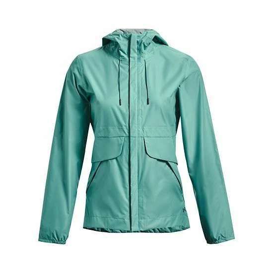 Women's Under Armour Forefront Hooded Rain Jacket Beta 5 Women's Under Armour Forefront Hooded Rain Jacket Beta - Image 5