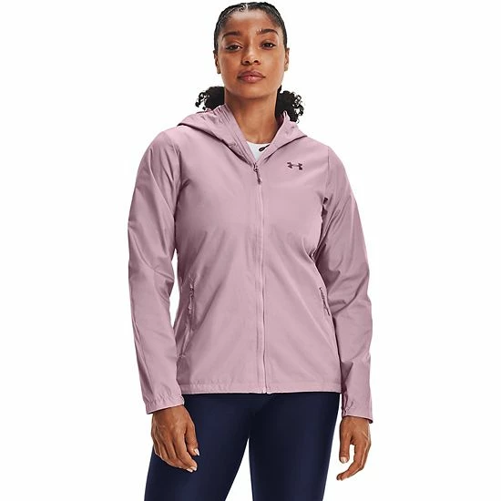 Women's Under Armour Forefront Hooded Rain Jacket Beta 9 Women's Under Armour Forefront Hooded Rain Jacket Beta - Image 9