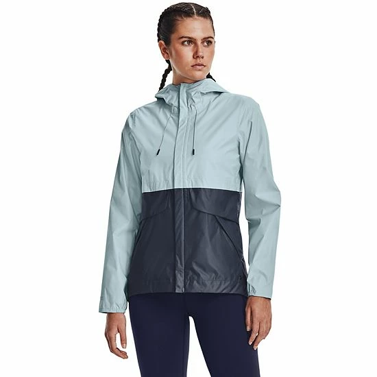 Women's Under Armour Forefront Hooded Rain Jacket Beta 11 Women's Under Armour Forefront Hooded Rain Jacket Beta - Image 11