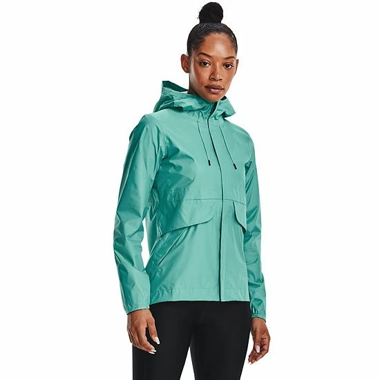 Women's Under Armour Forefront Hooded Rain Jacket Beta 13 Women's Under Armour Forefront Hooded Rain Jacket Beta - Image 13