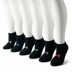 Women's Under Armour 6-Pack Essential Low Cut Socks White 8 Women's Under Armour 6-Pack Essential Low Cut Socks White -Under Armour SHOP unnamed file 4780