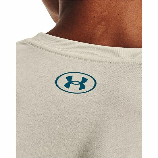 Men's Under Armour Basketball Symbol Graphic Tee Stone 4 Men's Under Armour Basketball Symbol Graphic Tee Stone - Image 4