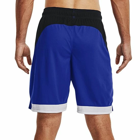 Men's Under Armour Baseline Shorts White 2 Men's Under Armour Baseline Shorts White - Image 2