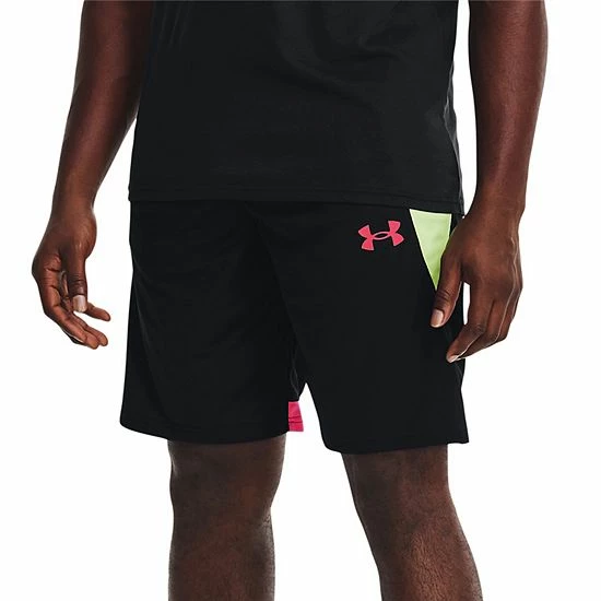 Men's Under Armour Baseline Shorts White 9 Men's Under Armour Baseline Shorts White - Image 9