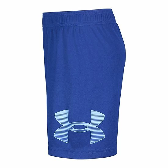 Boys 4-7 Under Armour Horizon Logo Graphic Shorts Black 4 Boys 4-7 Under Armour Horizon Logo Graphic Shorts Black - Image 4