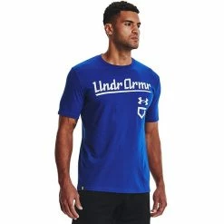 Men's Under Armour Baseball Script Tee Royal 13 Men's Under Armour Baseball Script Tee Royal -Under Armour SHOP unnamed file 4966