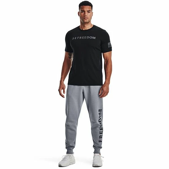 Men's Under Armour Freedom Rival Fleece Joggers 3 Men's Under Armour Freedom Rival Fleece Joggers - Image 3