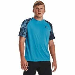 Men's Under Armour Printed Tech 2.0 Tee Opal Green -Under Armour SHOP unnamed file 4992