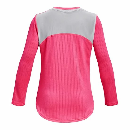 Girls 7-16 Under Armour HeatGear® Tee Black 2 Girls 7-16 Under Armour HeatGear® Tee Black - Image 2