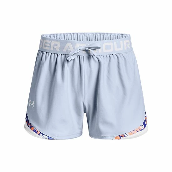 Girls 7-16 Under Armour UA Play Up Tri-Color Shorts Black 4 Girls 7-16 Under Armour UA Play Up Tri-Color Shorts Black - Image 4