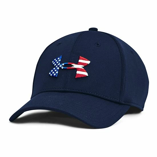 Men's Under Armour Freedom Blitzing Hat White 3 Men's Under Armour Freedom Blitzing Hat White - Image 3