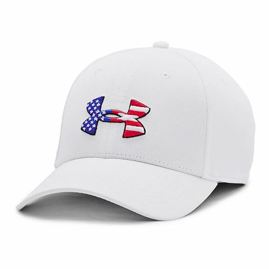 Men's Under Armour Freedom Blitzing Hat White 7 Men's Under Armour Freedom Blitzing Hat White - Image 7