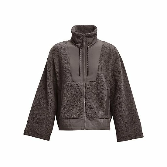Women's Under Armour Legacy Sherpa Full-Zip Jacket Deco Rose 5 Women's Under Armour Legacy Sherpa Full-Zip Jacket Deco Rose - Image 5