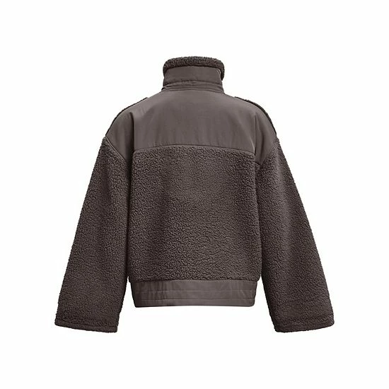 Women's Under Armour Legacy Sherpa Full-Zip Jacket Deco Rose 6 Women's Under Armour Legacy Sherpa Full-Zip Jacket Deco Rose - Image 6