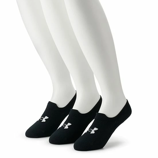 Men's Under Armour 3-pack Liner Socks Khaki Base 2 Men's Under Armour 3-pack Liner Socks Khaki Base - Image 2