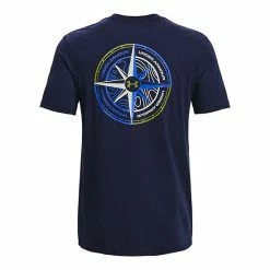 Men's Under Armour Engineered Compass Tee Chestnut Red -Under Armour SHOP unnamed file 5121