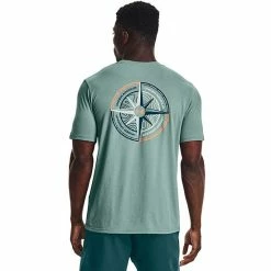 Men's Under Armour Engineered Compass Tee Chestnut Red -Under Armour SHOP unnamed file 5123