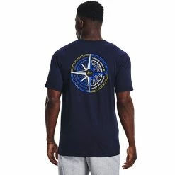 Men's Under Armour Engineered Compass Tee Chestnut Red -Under Armour SHOP unnamed file 5124