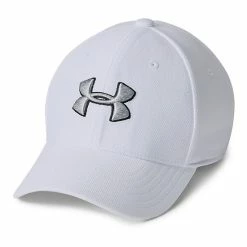 Boys 8-20 Under Armour Logo Baseball Fitted Hat White -Under Armour SHOP unnamed file 5130