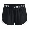 Plus Size Under Armour Play Up 3.0 Shorts Black Rose