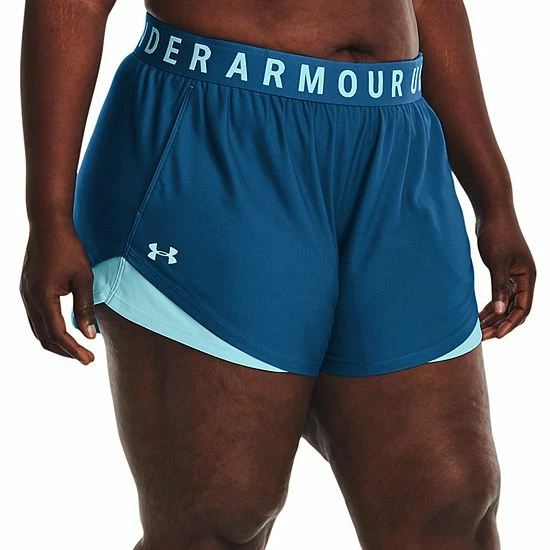 Plus Size Under Armour Play Up 3.0 Shorts Black Rose 15 Plus Size Under Armour Play Up 3.0 Shorts Black Rose - Image 15