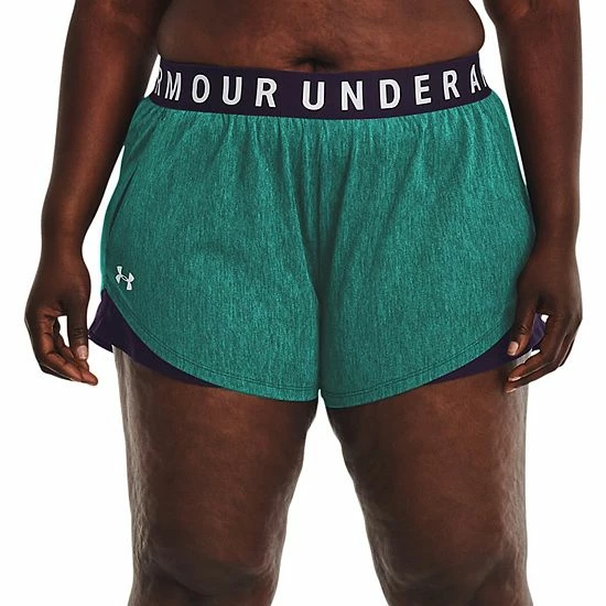 Plus Size Under Armour Play Up 3.0 Shorts Black Rose 20 Plus Size Under Armour Play Up 3.0 Shorts Black Rose - Image 20