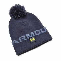 Men's Under Armour Halftime Fleece Pom Beanie Gray 11 Men's Under Armour Halftime Fleece Pom Beanie Gray -Under Armour SHOP unnamed file 5195